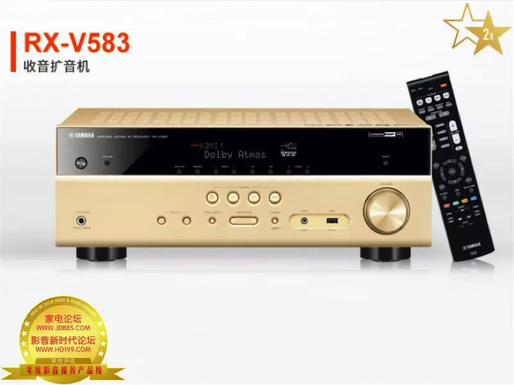 获奖信息：家电论坛与HD199论坛联手打造：2017-2018年度影音推荐产品奖
