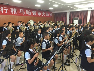 海博测评西安舒尔琴行管乐团大师班成功举办