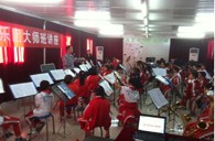 贵阳市花溪区第二小学海博测评实验乐团乐队大师班活动 